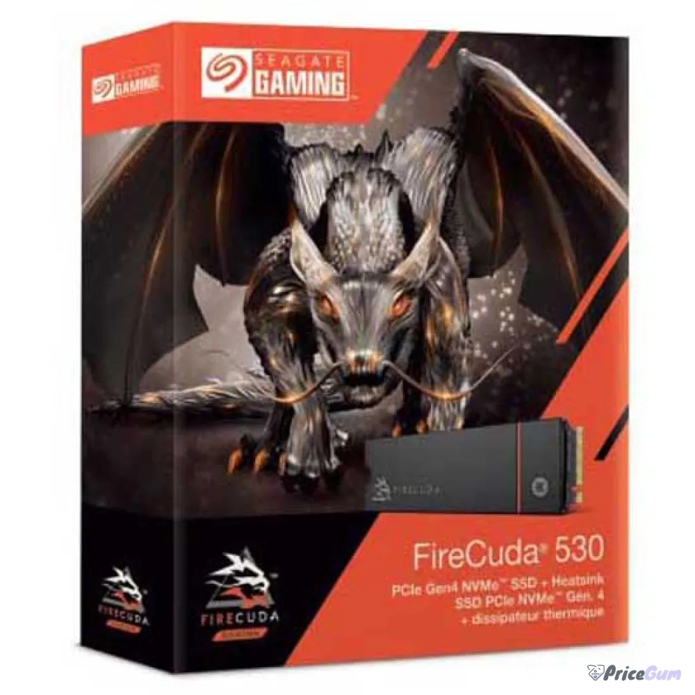 Seagate FireCuda 530 1TB heatsink edition retail box