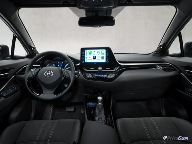 Toyota C-HR interior dashboard