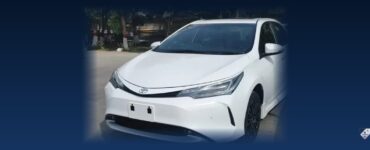 Toyota Corolla 2027 facelift front view in white