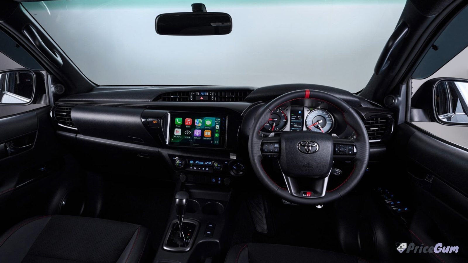 Toyota Hilux Revo interior in Pakistan