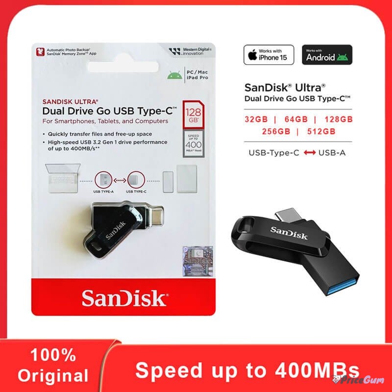 128gb usb flash drive price in pakistan - product photo