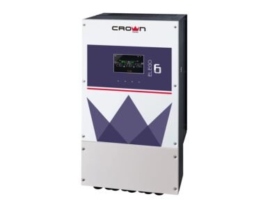 Crown Elego 6kW hybrid solar inverter front panel view