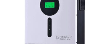 MaxPower Suntronic PV6000 Pro 6kW hybrid solar inverter front view