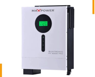 MaxPower Suntronic PV6000 Pro 6kW hybrid solar inverter front view
