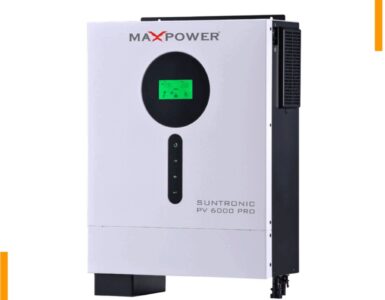 MaxPower Suntronic PV6000 Pro 6kW hybrid solar inverter front view