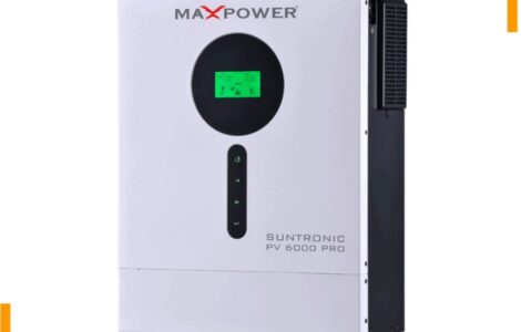 MaxPower Suntronic PV6000 Pro 6kW hybrid solar inverter front view