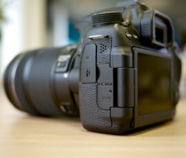 Canon EOS 70D DSLR camera