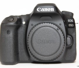 Canon EOS 80D DSLR camera