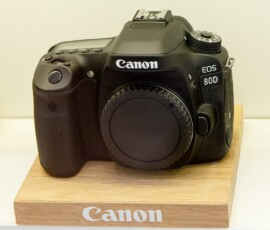 Canon EOS 80D DSLR camera